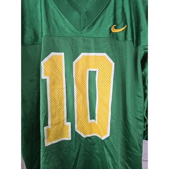 Nike Vintage 1996-1999 Oregon Ducks Jersey Rare MADE IN USA Sz L #10 #B50 - Picture 2 of 8
